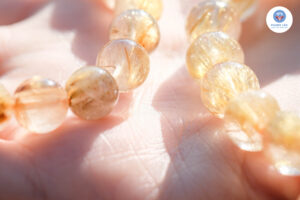 thạch anh tóc vàng