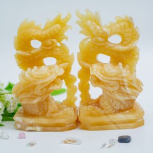 cặp rồng đứng ngọc hoàng long