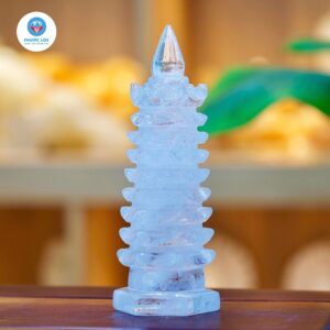 Tháp Văn Xương đá thạch anh trắng phong thủy học hành thi cử Phước Lộc
