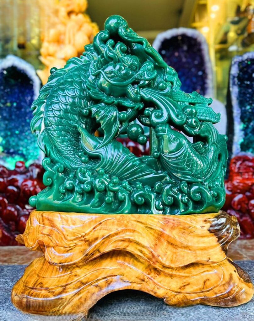 Top 5 Mẫu Tượng Cá Chép Hóa Rồng Đá Đẹp Nhất Năm 2025 – Sang Trọng Và Đầy Ý Nghĩa 2 ca chep