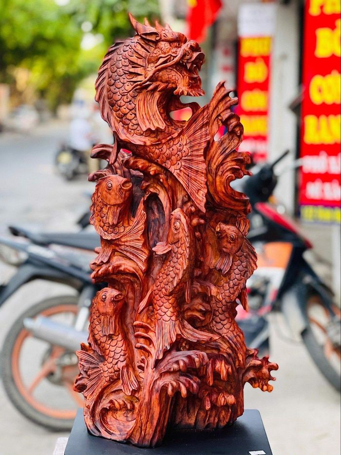 Top 5 Mẫu Tượng Cá Chép Hóa Rồng Đá Đẹp Nhất Năm 2025 – Sang Trọng Và Đầy Ý Nghĩa 5 ca