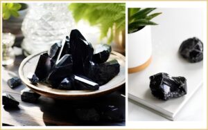 Đá Obsidian núi lửa đen phong thủy bảo vệ chống tà khí Phước Lộc Đà Nẵng