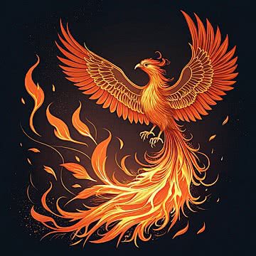 Tượng Phượng Hoàng Đá – Ý Nghĩa Phong Thủy Và Công Dụng Thực Tế Trong Nhà & Văn Phòng 2 pngtree fire phoenix graphic fenghuang flame flaming phenix orange flying image 17061502