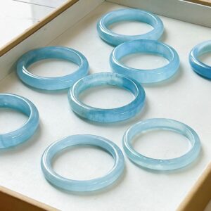 Vòng bảng đá aquamarine phong thủy Phước Lộc Đà Nẵng