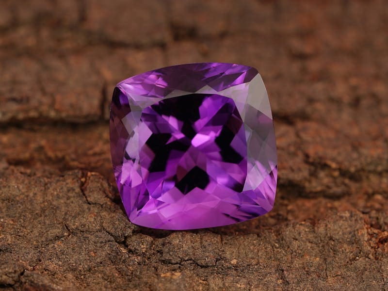 Đá thạch anh tím Amethyst cắt mài cao cấp phong thủy Phước Lộc Đà Nẵng
