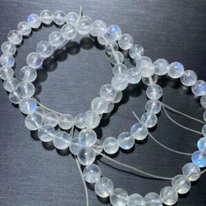 Vòng tay đá moonstone 8 ly phong thủy Phước Lộc Đà Nẵng